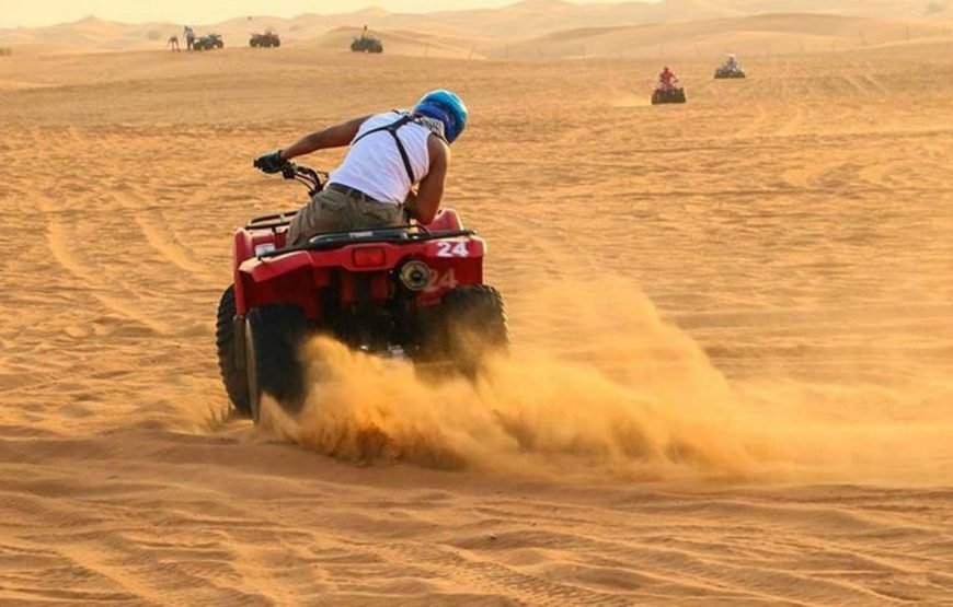 Action shot of spider car buggies racing across the Hurghada desert sand dunes Mini Super Safari | Best Hurghada Quad & Camel Tour 2026 Dream Super Safari