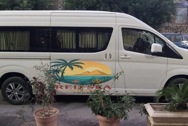 Transfer to Hurghada Luxor Hiace car