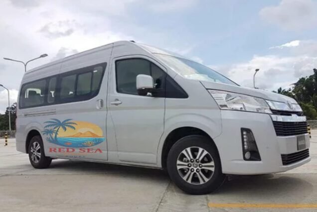External airport transfer (El Gouna, Makadi, Sahl Hasheesh) by Hiace car