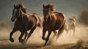 Alt Text: Beautiful Arabian horses at the only beachfront horse stable in Marsa Alam Egypt
