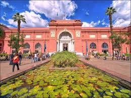The Egyptian Museum of Antiquities in Tahrir Square Cairo
